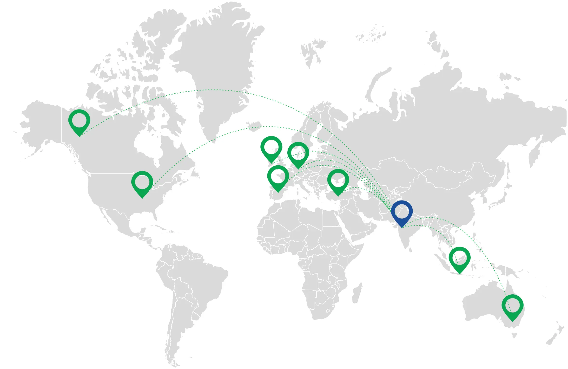 Global Reach Map